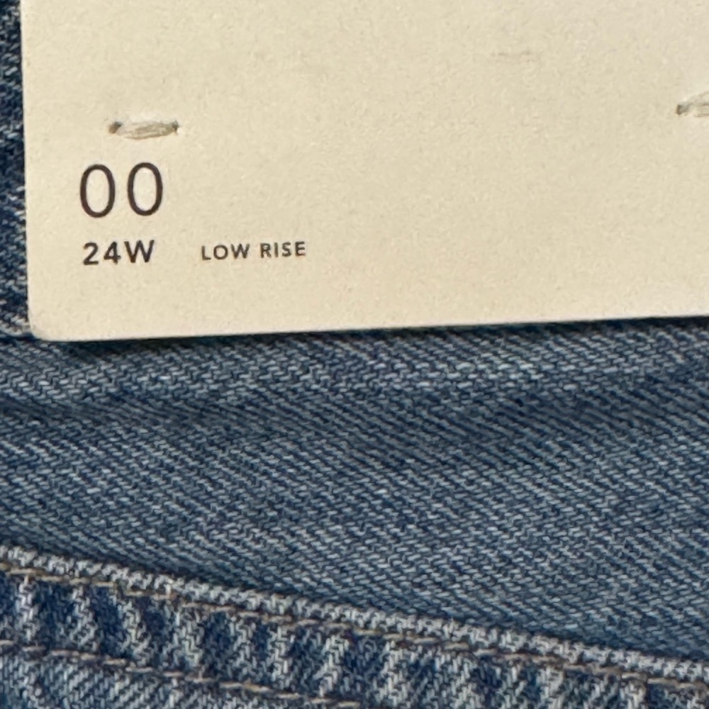 NWT American Eagle Outfitters Distressed Low Rise Tomgirl Shorts - Picture 3 of 6